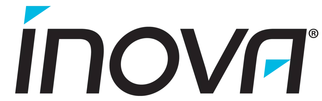 Inova Black Blue Logo