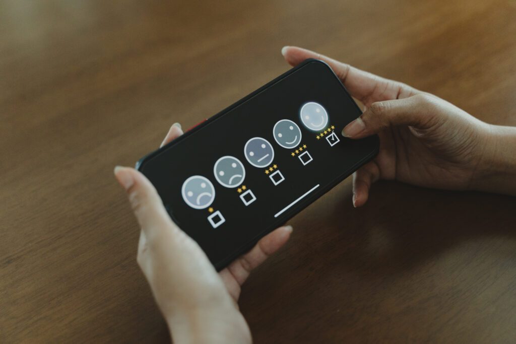 Simple Review User Interface that is easy to use.